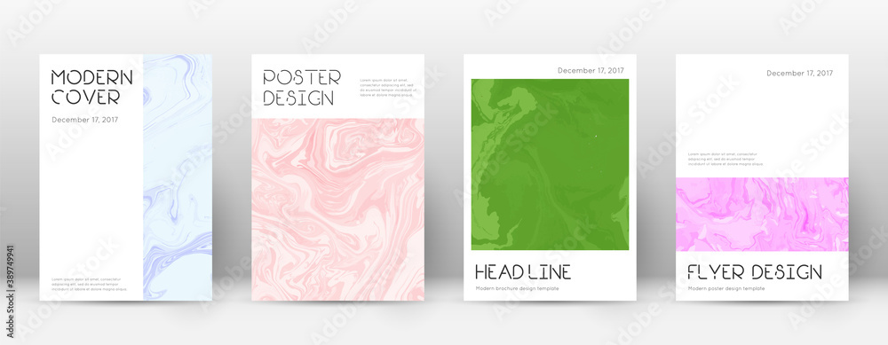 Abstract cover. Noteworthy design template. Sumina