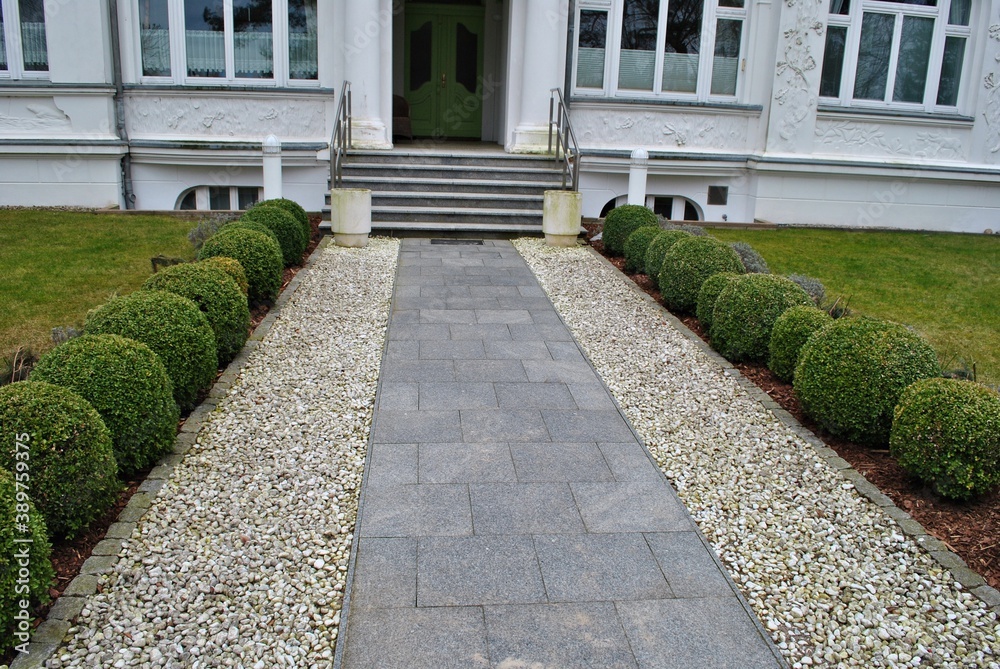 Obraz premium Wejście do domu