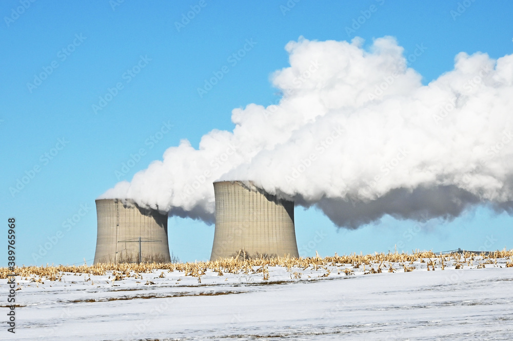 Obraz premium Cooling Towers