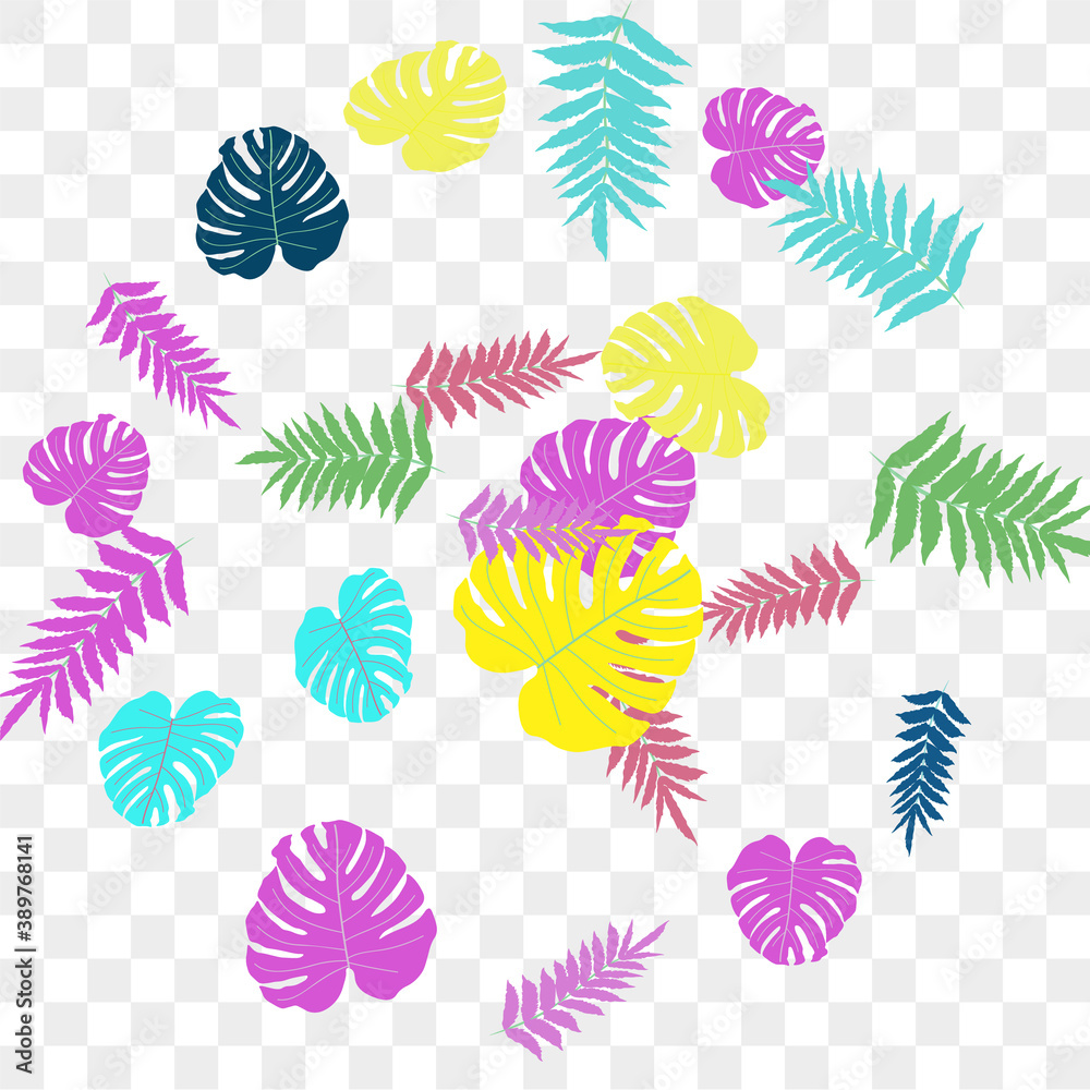 Fototapeta premium Tropical pattern.