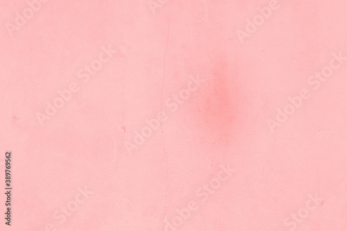 Pink blank concrete wall for texture background