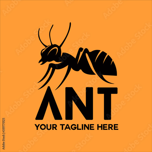 ant logo vector