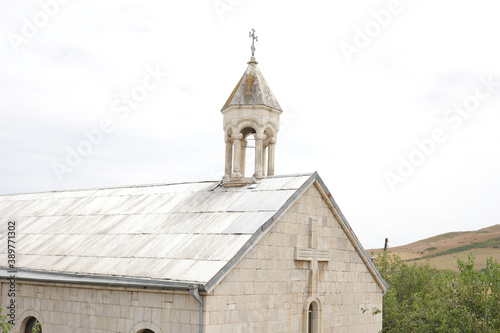 Beautiful shot of the Ghazanchetsots Holy Savior Cathedral photo