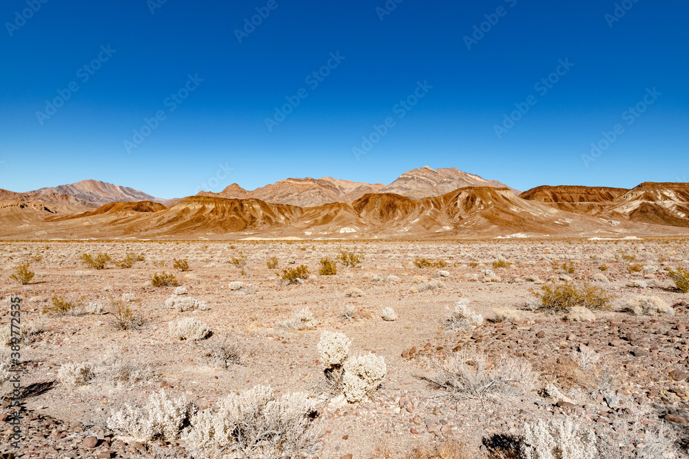 USA, CA, Death Valley National Park, October the 31 2020, scenic  view.