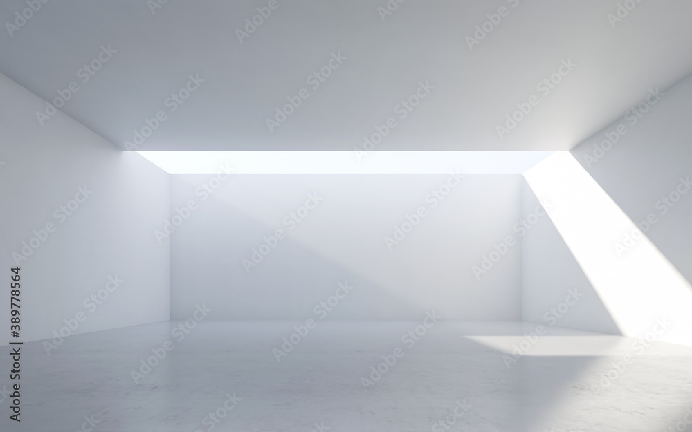 White interior