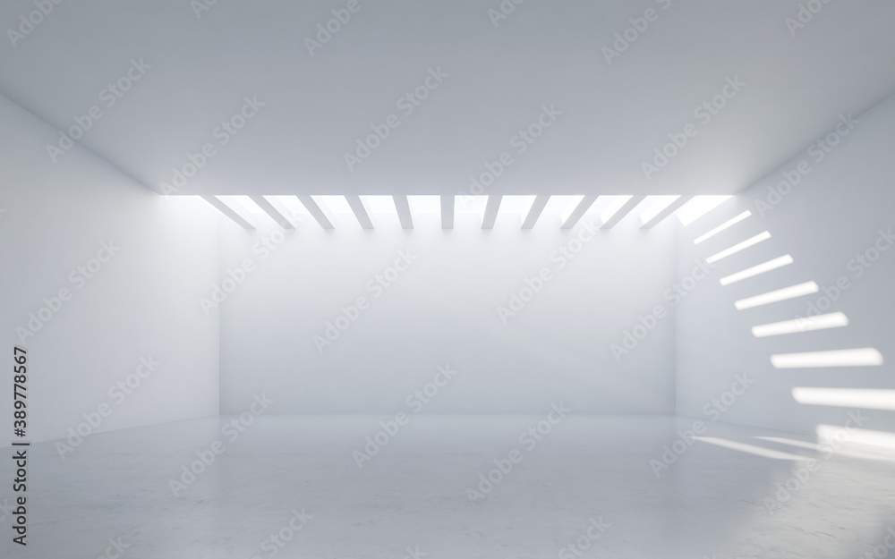 Obraz premium White interior