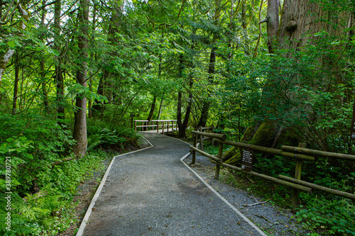 Goldstream Provincial Park, walking and educational trail, Victoria, Vancouver Island, Canana