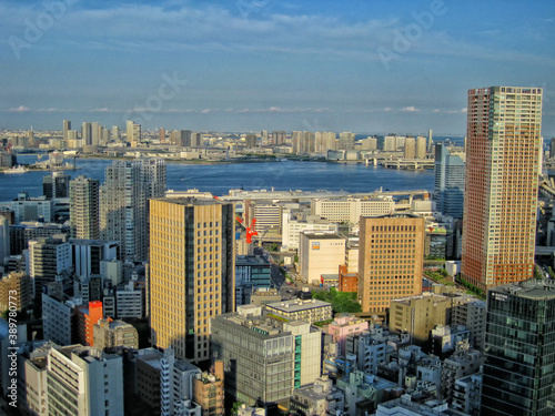 【東京】港区から眺めた都市景観