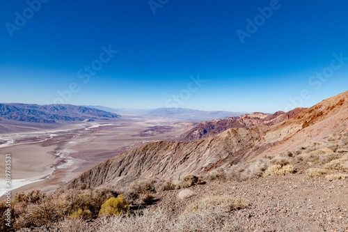 USA, CA, Death Valley National Park, October the 31 2020, scenic view.