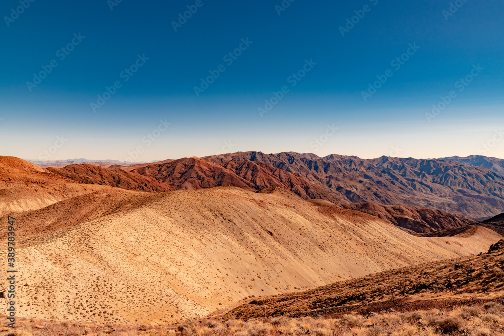 Fototapeta premium USA, CA, Death Valley National Park, October the 31 2020, scenic view.