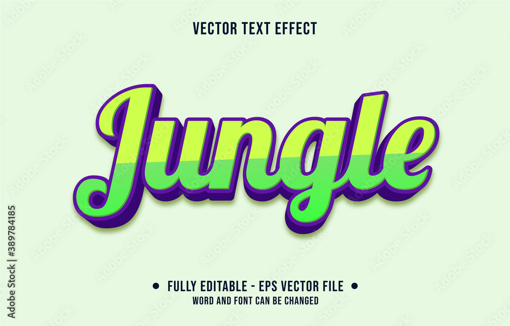 Editable text effect - Jungle Green and purple color gradient style Editable text effect - Jungle Green and purple color gradient style