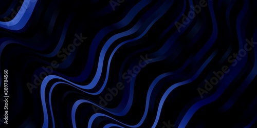 Dark Purple vector template with curves.