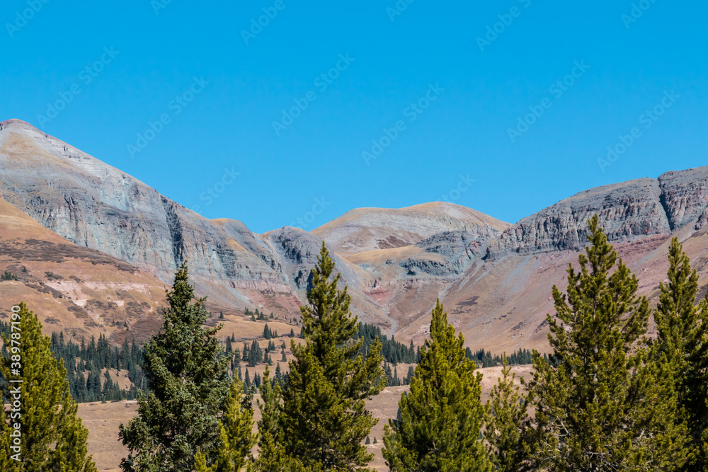 Turks Head Peak, Andrews Lake State Wildlife Area, Colorado, USA