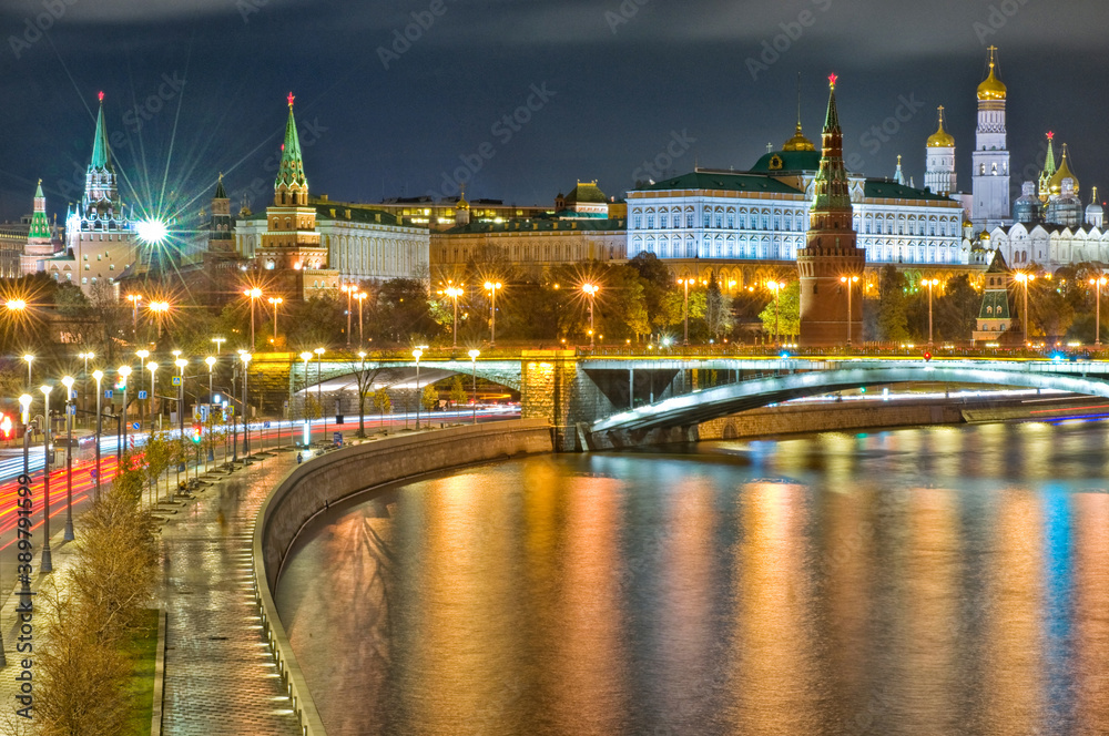 Moscow, Kremlin and Moskva River, Russia Moscow, Kremlin and Moskva River, Russia