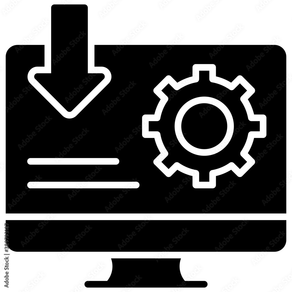 A screen with cogwheels, website optimization
A screen with cogwheels, website optimization