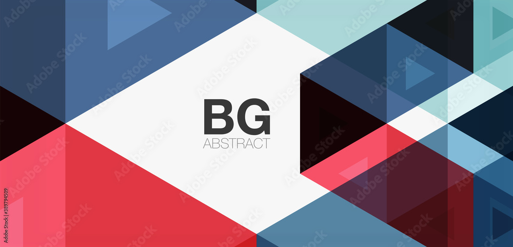 Mosaic triangle pattern abstract background for cover, banner, flyer and poster and other template Mosaic triangle pattern abstract background for cover, banner, flyer and poster and other template