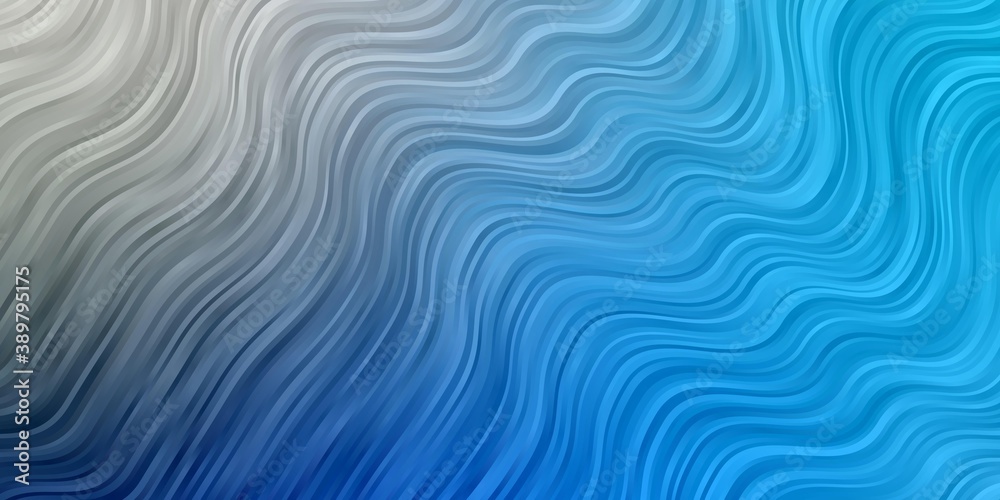 Light BLUE vector pattern with curved lines. Light BLUE vector pattern with curved lines.