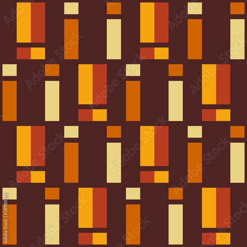 Decorative repeating pattern. Simple abstract accent for any surface.