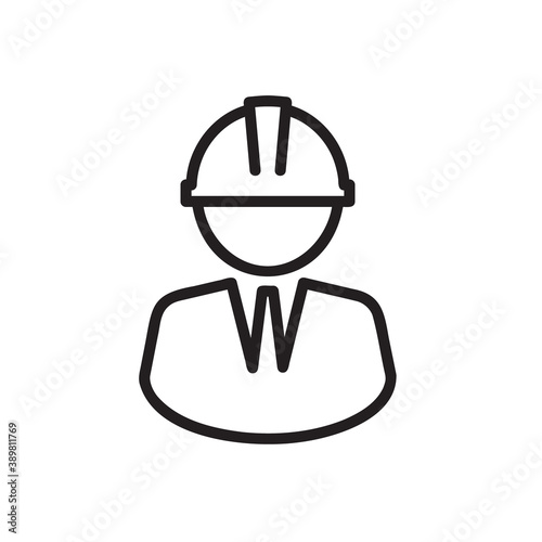 architect icon isolated on white background from architect collection. architect icon trendy and modern architect symbol for logo, web, app, UI. architect icon simple sign. 