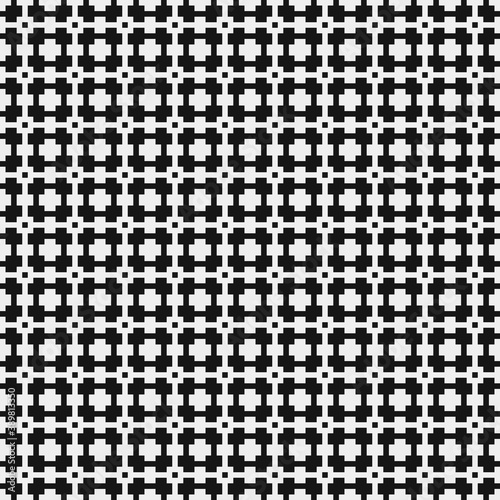 Abstract Cross Pattern Dots generative computational art illustration