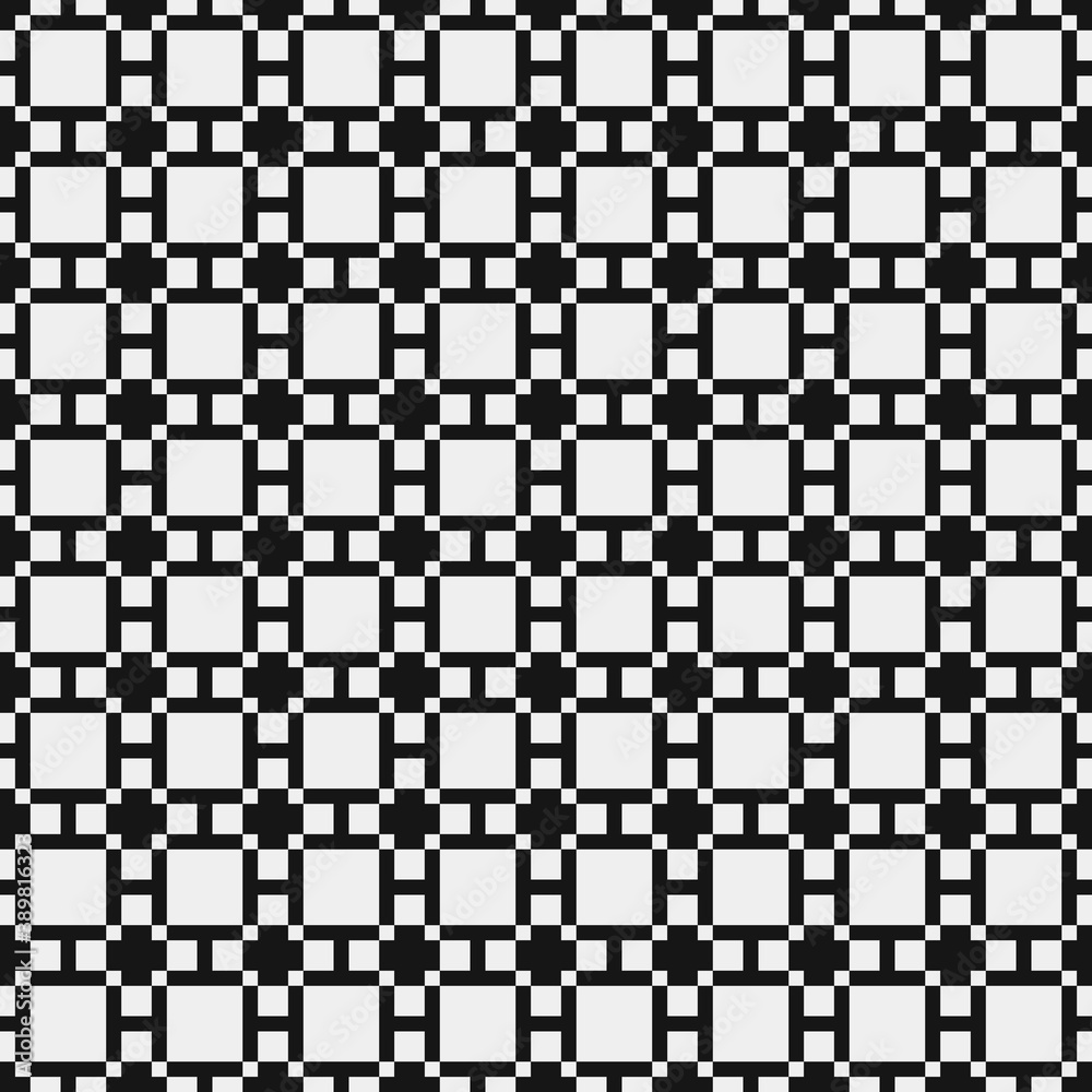 Abstract Cross Pattern Dots Logo generative computational art illustration