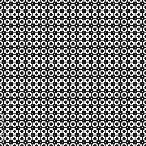 Abstract Cross Pattern Dots Logo generative computational art illustration