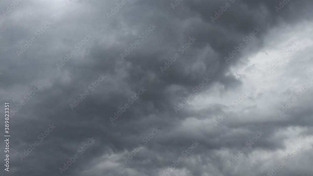 Time-lapse video The rain clouds are gathering until dark. Time-lapse video The rain clouds are gathering until dark.