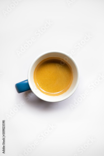 Espresso in a coffee cup 