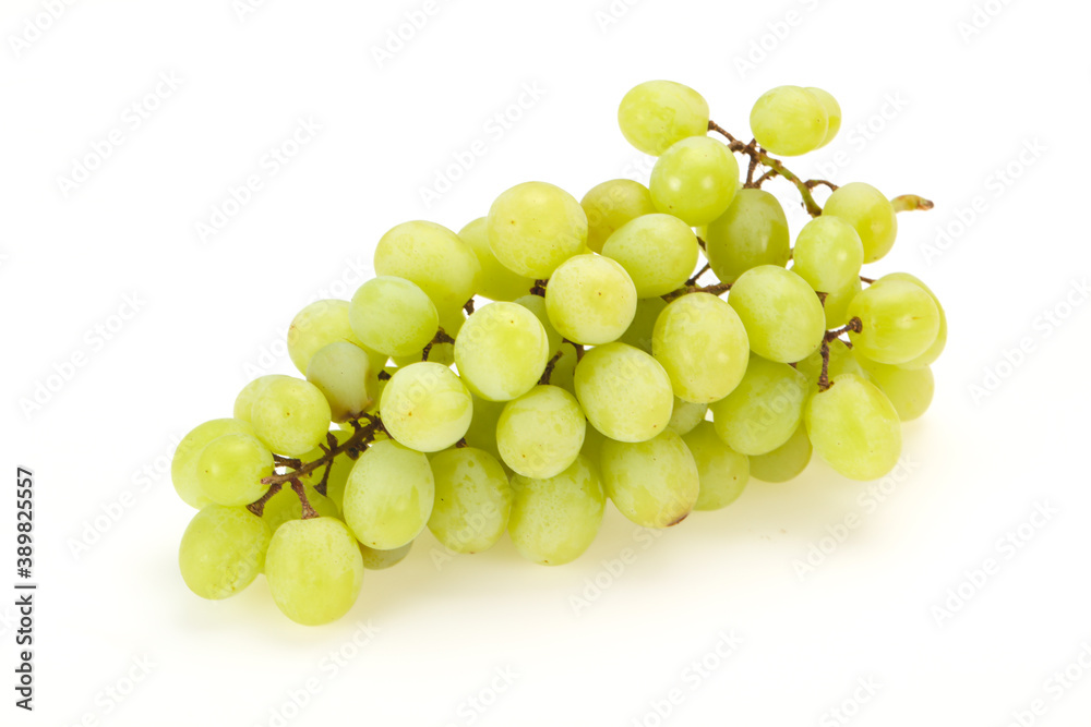 Sweet ripe Green grape branch
