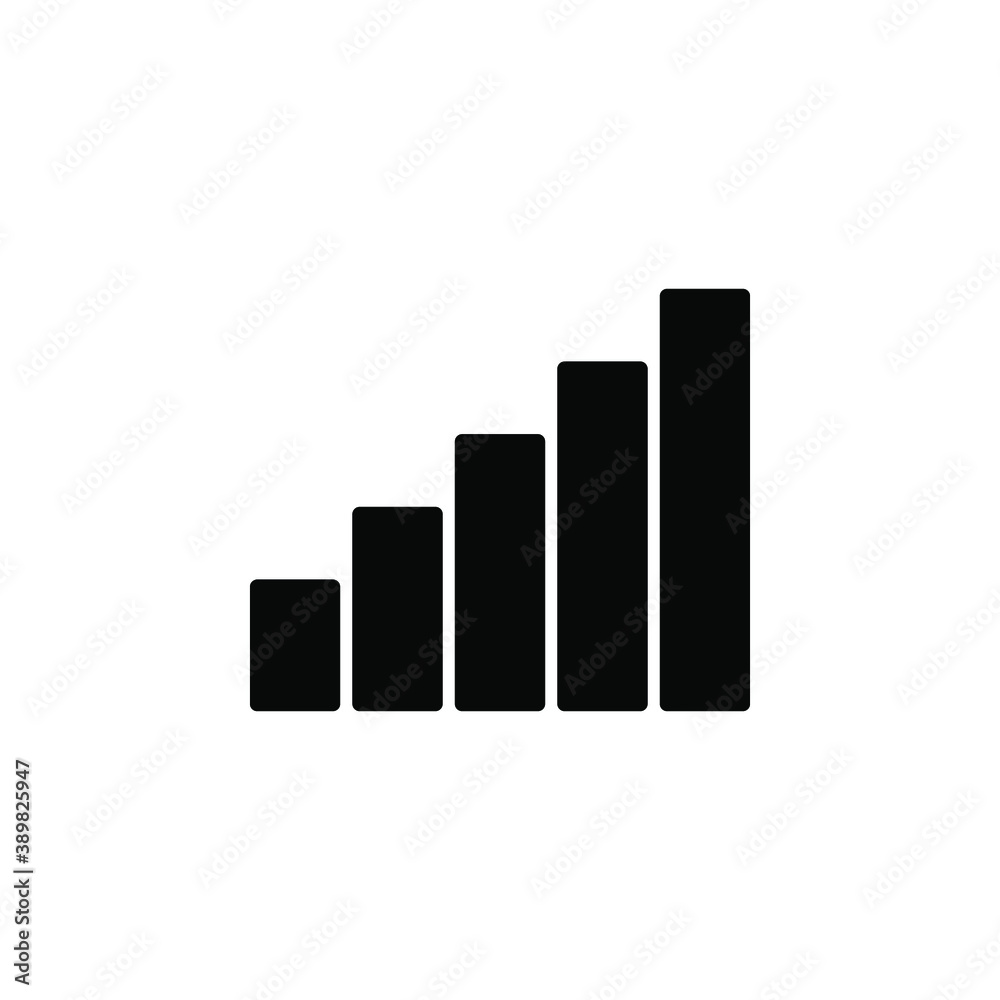 Signal icon. connection sign. mobile interface icons. vector illustration Signal icon. connection sign. mobile interface icons. vector illustration