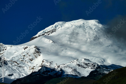 Antisana Stratovolcano, Highest Volcano in Ecuador, Ecuadorian Andes, Ecuador, America