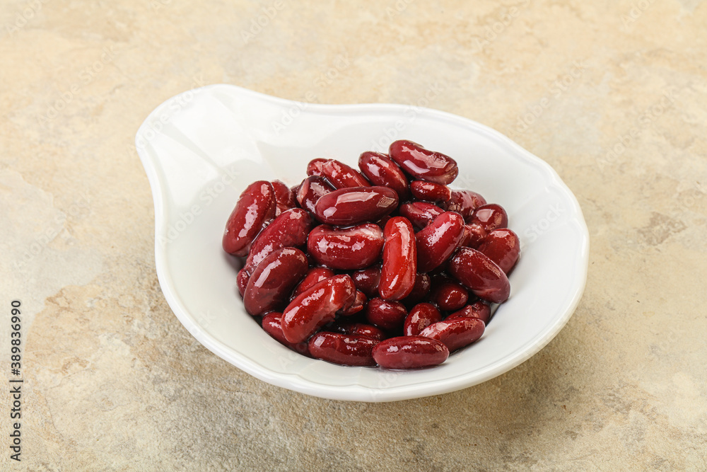 Canned red Kidney in the bowl Canned red Kidney in the bowl