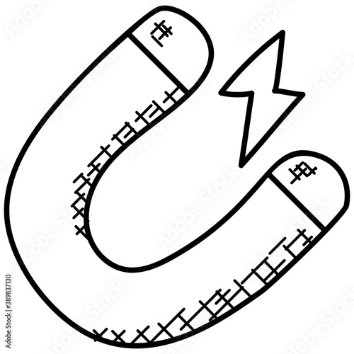 
A conceptual, creative icon of inbound marketing
