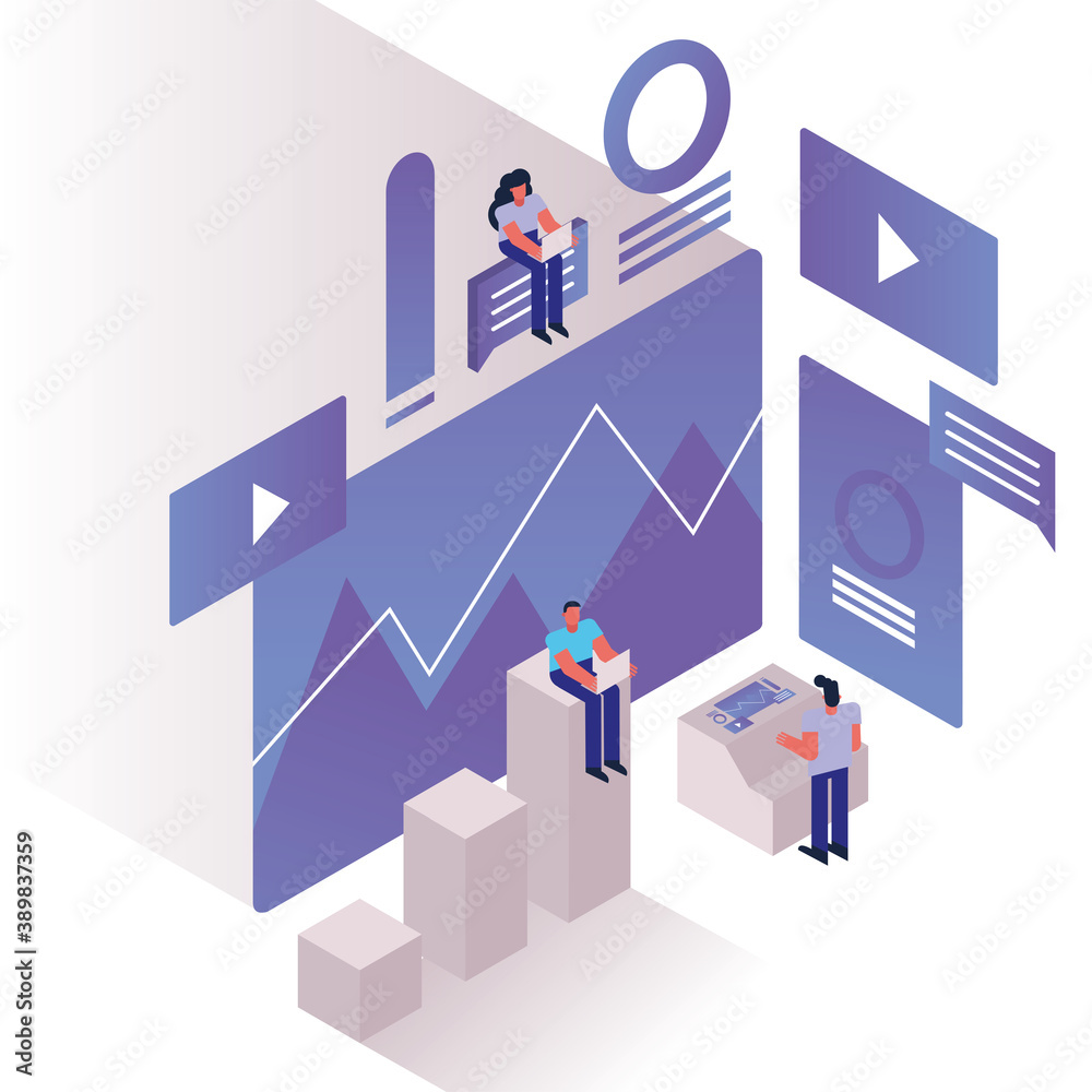 people and charts with media player templates people and charts with media player templates