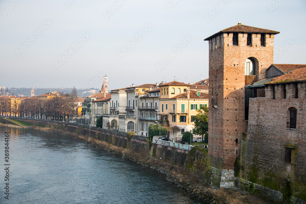 Views of Verona historic center