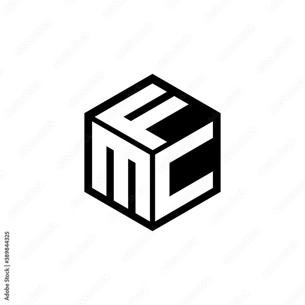 MCF letter logo design in illustration. Vector logo, calligraphy designs  for logo, Poster, Invitation, etc. 14609286 Vector Art at Vecteezy