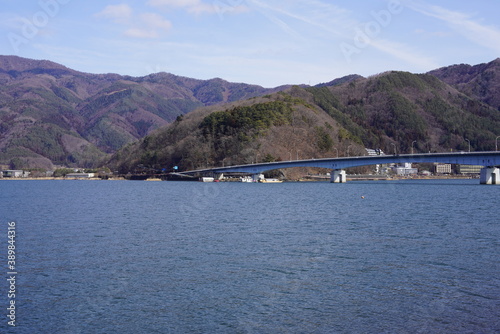 Wallpaper Mural 河口湖の風景 Torontodigital.ca