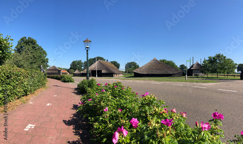 Panorama from the village Beerze photo