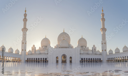 Grand mosque united emirates  photo