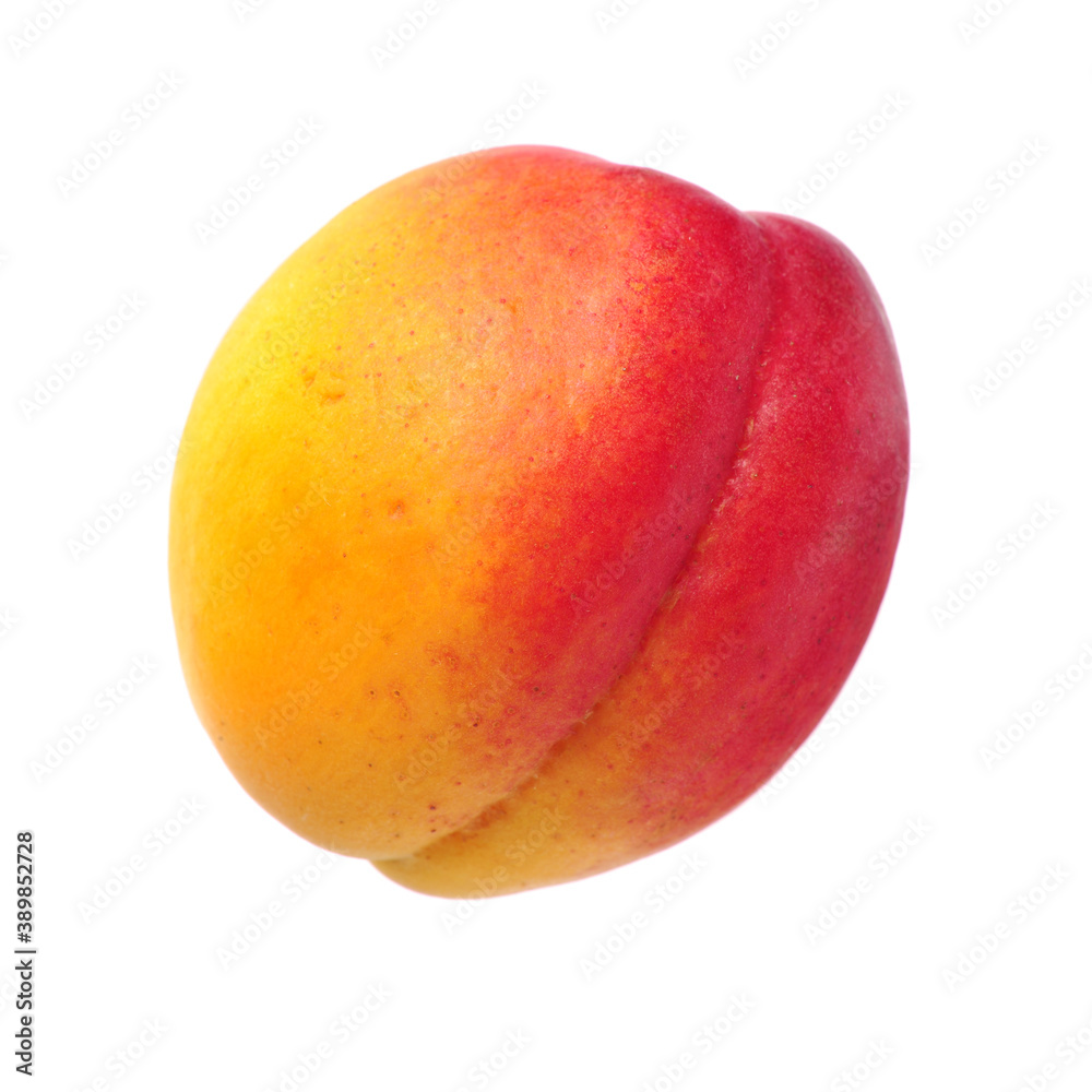 Fresh apricot fruits isolated on white background Fresh apricot fruits isolated on white background