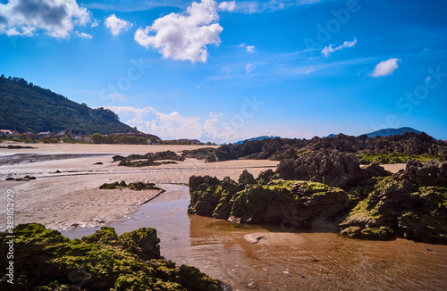 beach in north of spain photo