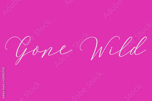 Gone  but Never Forgotten Cursive Typography Light Pink Color Text On Dork Pink Background  
