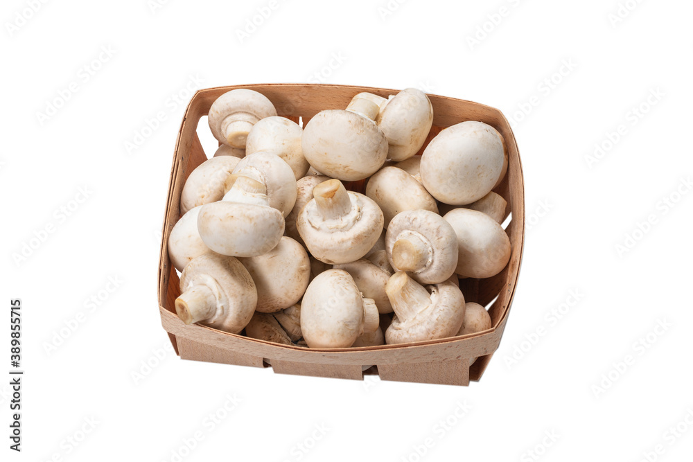 Champignon mushroom isolated on white background. Champignon mushroom isolated on white background.