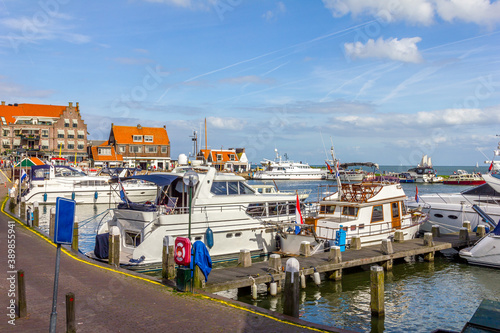 The port of Volendam, The Netherlands photo