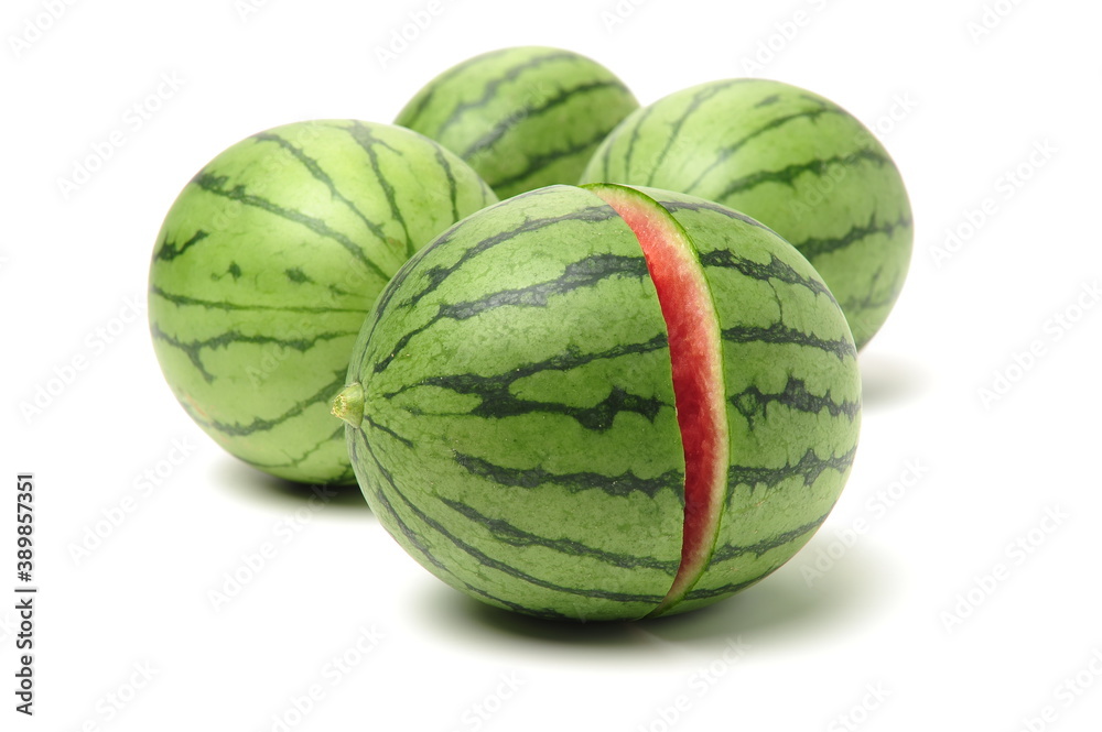 watermelon on a white background watermelon on a white background