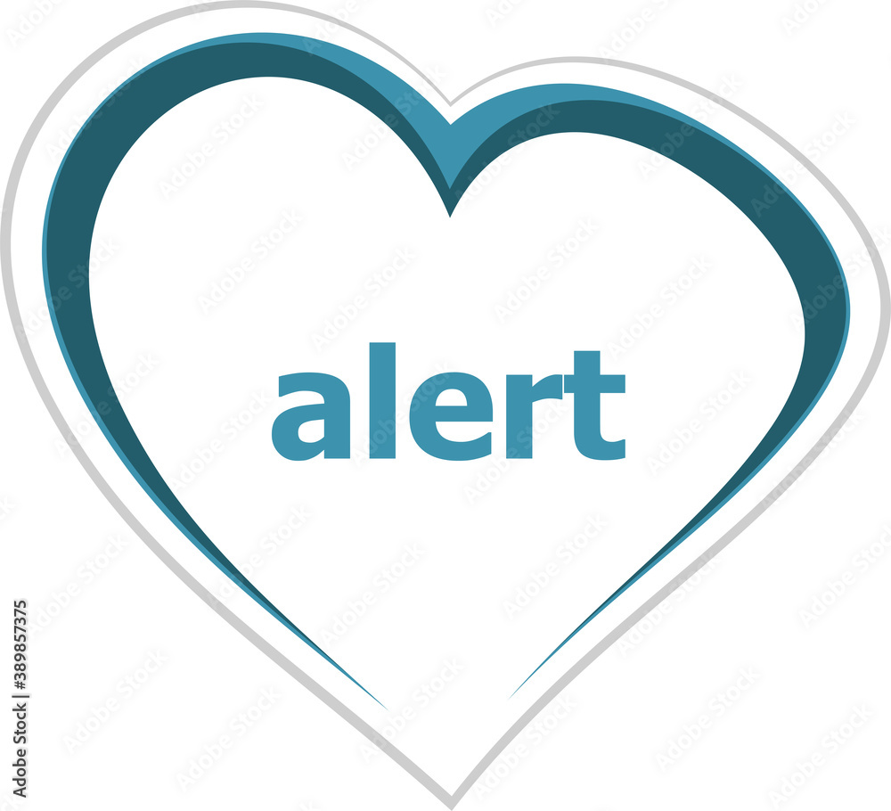 Text Alert. Security concept Text Alert. Security concept