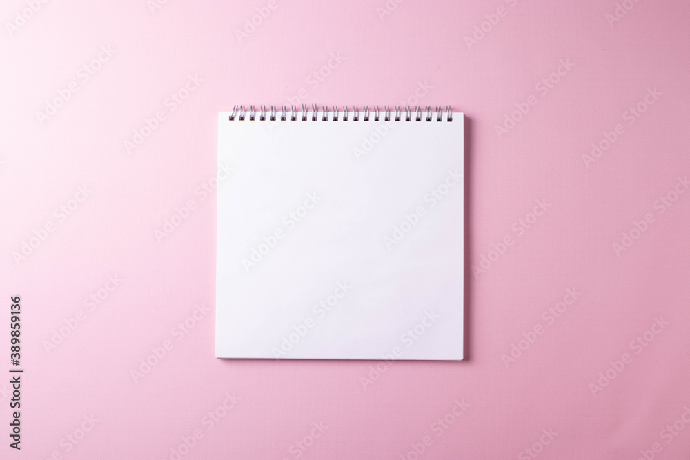 notebooks on pink notebooks on pink