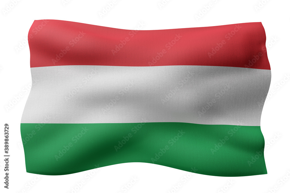 Hungary 3d flag Hungary 3d flag