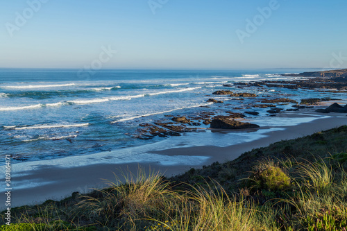 Atlantic isolated beach
