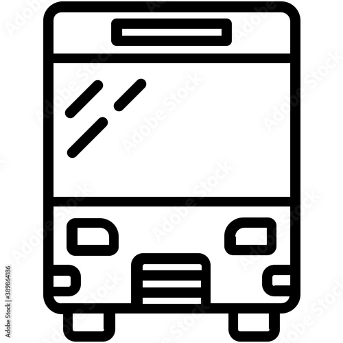 
A road vehicle usually for passengers local and other city travel 
